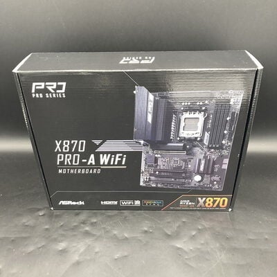 【熊本浜線店】中古  ASRock X870 Pro-A WiFi (X870 AM5 ATX DDR5) 5370000808 