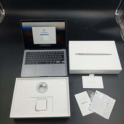 【大須店】中古  Apple MacBook Air 13インチ 2020 (M1 8CPU 7GPU/8GB/256GB) スペースグレイ MGN63J/A 144573 