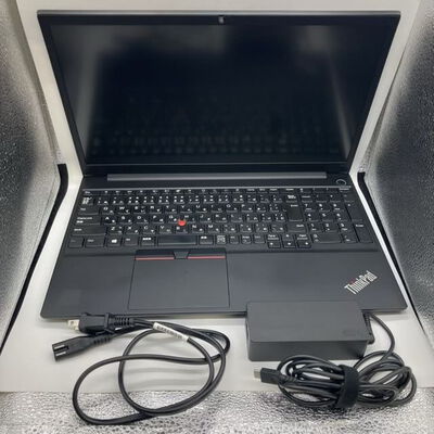【八王子店】中古  LENOVO E15 Gen2 MSO 指紋認証あり (Intel Core i5 1135G7 2.4GHz/8GB/SSD256GB/-/オンボード/15.6/1920x1080/GbE/Wi-Fi/WEBCAM/W11P/Microsoft Office Home and Business 2024) 188478 