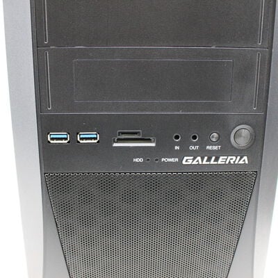 【通販センター】中古  THIRDWAVE GALLERIA KT(Intel Core i7 8700K/16GB DDR4 (PC4)/SSD256GB/BD-RE/NVIDIA GeForce GTX 1070 Ti 8GB/W11H64 MAR) 194520 