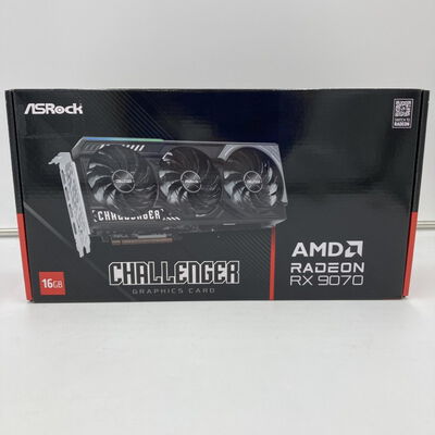 【福井日之出店】中古  ASRock RX9070 CL 16G Challenger (RX9070 16G) 176953 