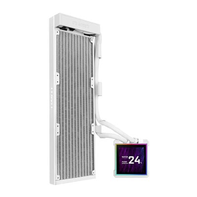 Lian-Li  HydroShift II LCD-S 360 fanLESS GHS2LCDS36NW (360mm ファンレス ホワイト) 