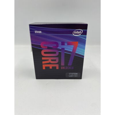【座間相武台】中古  INTEL Core i7 9700K (1151/3.60GHz/12M/C8/T8) 138481 