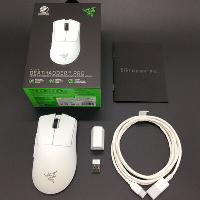 【浜松店】中古  Razer DeathAdder V3 Pro White(RZ01-04630200-R3A1) 178403 
