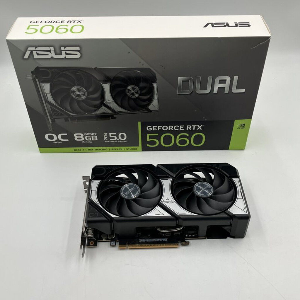 中古 ASUS DUAL-RTX5060-O8G (RTX5060 8G) 179544 （403958
