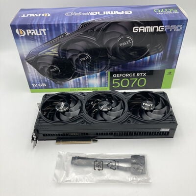 【神戸・三宮店】中古  Palit NE75070019K9-GB2050A GamingPro (RTX5070 12G) 176909 
