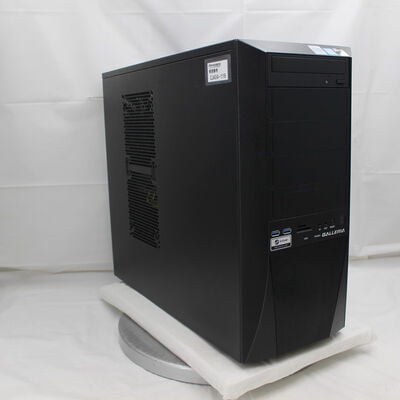 【通販センター】中古  THIRDWAVE GALLERIA KT(Intel Core i7 8700/16GB DDR4 (PC4)/SSD500GB/DVDマルチ/NVIDIA GeForce GTX 1660 Ti 6GB/デスクトップ/W11H64 MAR) 195849 