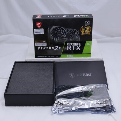 【通販センター】中古  MSI GeForce RTX 3060 VENTUS 2X 12G OC (RTX3060 12GB) 144777 