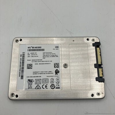 【なんば店】中古  Intel 545s SSDSC2KW512G8 (SATA3 512GB TLC) 3280023751 