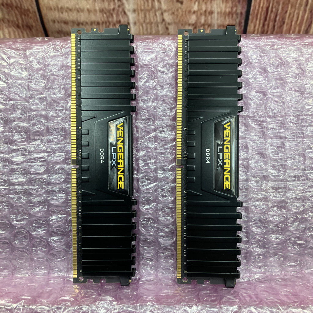 中古 8GB 2枚組(合計16GB) PC4-21300/DDR4-2666 デスクトップ用 190926
