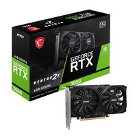 MSI  GeForce RTX 3050 VENTUS 2X E 6G OC (GeForce RTX 3050 6GB) 