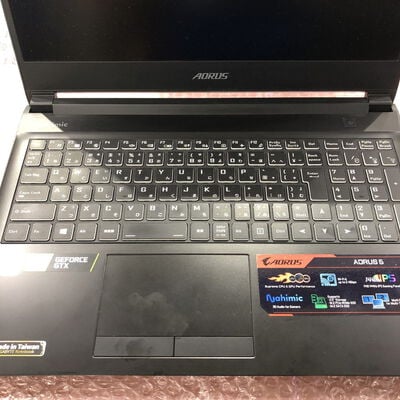 【宮崎恒久店】中古  Gigabyte AOURUS RC45 (i7-10750H/16GB/SSD512GB/GTX1650Ti/W11H) 5160000663 