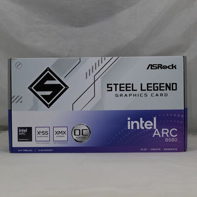 【通販センター】中古  ASRock Intel Arc B580 Steel Legend 12GB OC 3480035609 