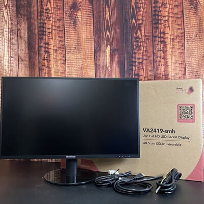【富士青葉店】中古  Viewsonic VA2419-SMH-7 (23.8”W 1A1H 5ms IPS) 182907 