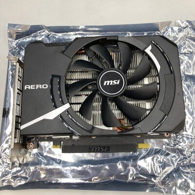 【熊本浜線店】中古  MSI GeForce GTX 1660 Ti AERO ITX 6G OC(GTX1660Ti) 139073 