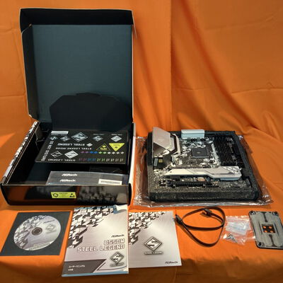 【なんば店】中古  ASRock B550M Steel Legend (B550 AM4 mATX DDR4) 142939 