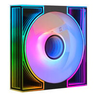 darkFlash  DM8R DM8R-BLACK-SINGLEFAN (120mm ブラック ARGB リバースファン) 