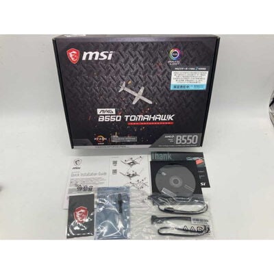 【郡山安積店】中古  MSI MAG B550 TOMAHAWK (B550 AM4 ATX DDR4) 142923 
