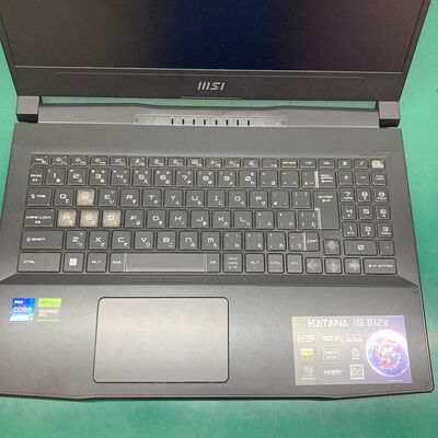 【浦添城間店(沖縄)】中古  MSI KATANA 15 B12V(i7-12650H/16GB/SSD512GB/RTX4070/W11H) 4780001611 