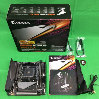 【川崎店】中古  GIGABYTE B550I AORUS PRO AX (B550 AM4 mITX DDR4) 142917 