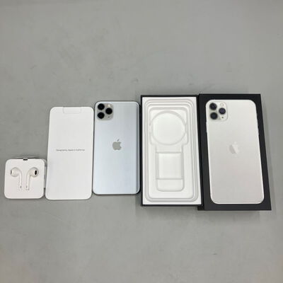 【熊本浜線店】中古  【docomo】 Apple iPhone11 Pro Max 6.5インチ 256GB (シルバー) MWHK2J/A 140695 