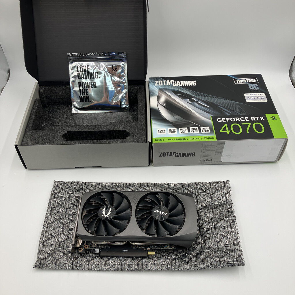 中古 ZOTAC ZT-D40700H-10M (RTX4070 12GB) 157125 （396573