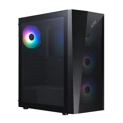 ADATA  LANDER 500 LANDER500MTA-BKCWW (ATX ガラス ブラック) 