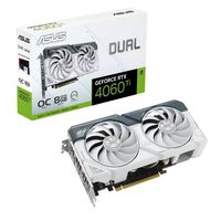 ASUS  DUAL-RTX4060TI-O8G-WHITE (GeForce RTX 4060 Ti 8GB) 