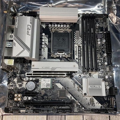 【広島店】中古  ASRock B760M Pro RS/D4 WiFi (B760 1700 mATX DDR4) 3320005296 