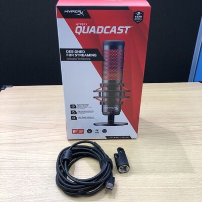 【甲府飯田店】中古  HYPER X QuadCast HX-MICQC-BK 4720001900 