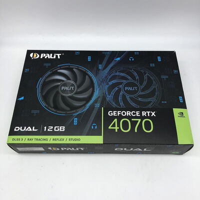 【宇都宮鶴田店】中古  Palit NED4070019K9-1047D (RTX4070 12GB) 157123 