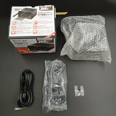 【大須店】中古  玄人志向 KRPW-BK750W/85+ (ATX 750W 80+B P) 3120022775 