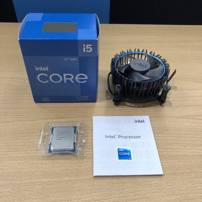 【甲府飯田店】中古  INTEL Core i5 12400F  (1700/2.5G/18M/C6/T12) 148615 