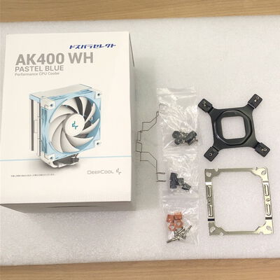 【甲府飯田店】中古  DEEPCOOL AK400 WH PASTEL BLUE(1150-1700 AM4) 4720001743 