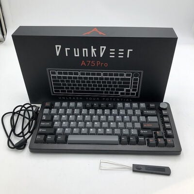【盛岡都南店】中古  DrunkDeer A75P-B0P02 (有線 ｹﾞｰﾐﾝｸﾞｷｰﾎﾞｰﾄﾞ) 4580002166 