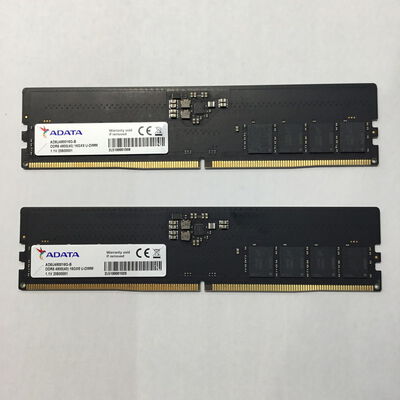 【松山環状枝松店】中古  16GB 2枚組(合計32GB) PC5-38400/DDR5-4800 デスクトップ用 190889 