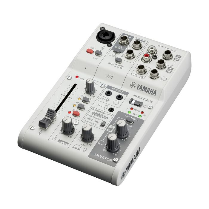 YAMAHA AG03MK2 W (ミキシングコンソール ホワイト) | パソコン YAMAHA AG03MK2 W (ミキシングコンソール ホワイト) | パソコン