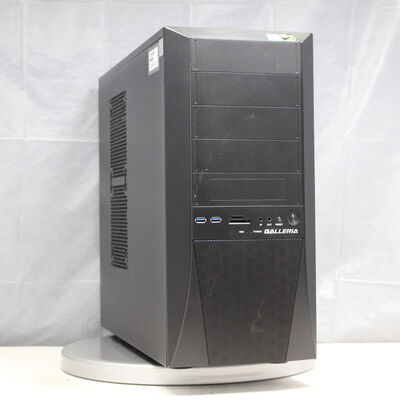 中古  THIRDWAVE GALLERIA KT(Intel Core i7 8700/16GB/SSD1TB/なし/NVIDIA GeForce GTX 1660 Ti 6GB/W11H64 MAR) 176767【4/17値下げ!】 