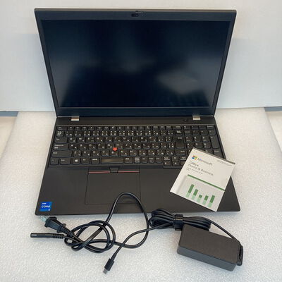 【京都店】中古  LENOVO ThinkPad L15 Gen2 MSO (Intel Core i5 1135G7 2.4GHz/16GB/SSD256GB/-/オンボード/15.6/1920x1080/GbE/Wi-Fi/WEBCAM/W11P/Microsoft Office Home and Business 2024) 188594 
