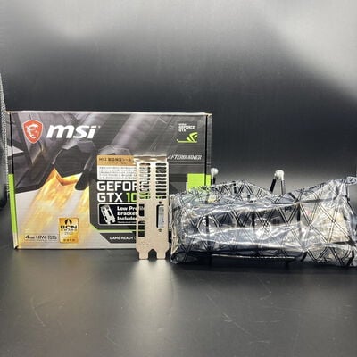 【宇都宮鶴田店】中古  MSI GTX1050Ti 4GT LP(GTX1050Ti 4G GDR5 LP) 133569 