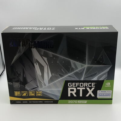 【甲府飯田店】中古  ZOTAC ZT-T20710F-10P (RTX2070 SUPER 8G Twin) 140101 