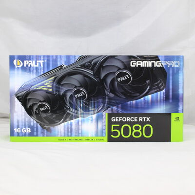 【通販センター】中古  Palit NE75080019T2-GB2031A (RTX5080 GamingPro 16GB) 176534 