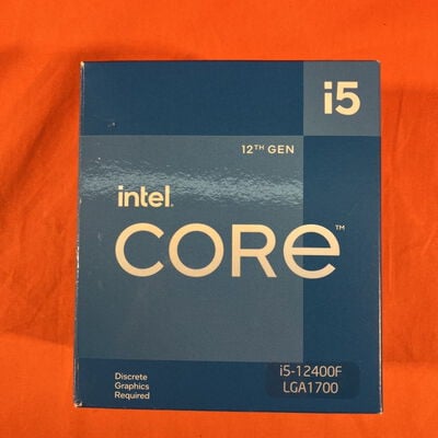 【なんば店】中古  INTEL Core i5 12400F  (1700/2.5G/18M/C6/T12) 148615 