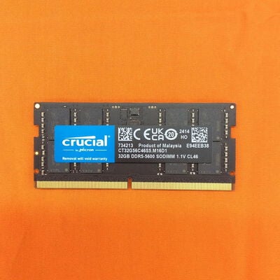 【なんば店】中古  Crucial CT32G56C46S5.M16D1(SO DDR5 PC5-44800 32G) 1460026033 