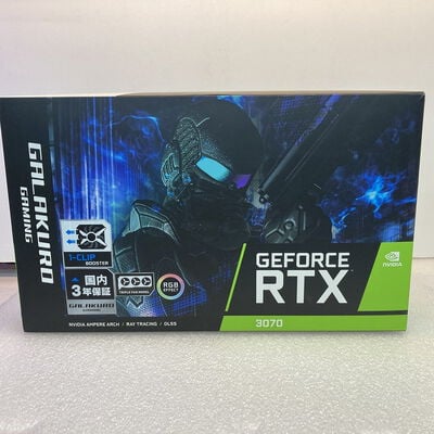 【京都店】中古  玄人志向 GG-RTX3070-E8GB/TP (RTX3070 8G) 143905 