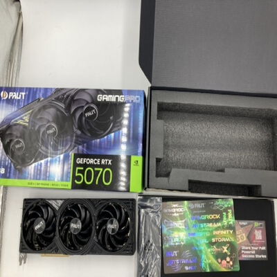 【盛岡都南店】中古  Palit NE75070019K9-GB2050A GamingPro (RTX5070 12G) 176909 