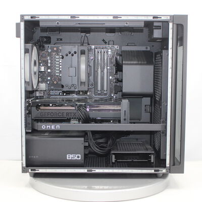 【通販センター】中古  HP OMEN(AMD Ryzen 7 8700G w/ Radeon 780M Graphics/32GB DDR5 (PC5)/SSD1TB/なし/NVIDIA GeForce RTX 4070 SUPER 12GB/W11H64 MAR) 190414 