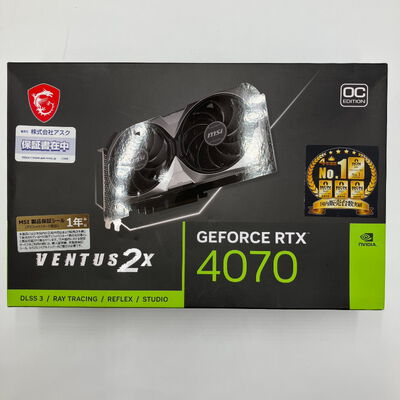 【鹿児島店】中古  各社 GeForce RTX4070 (12GB PCI-E) 157138 