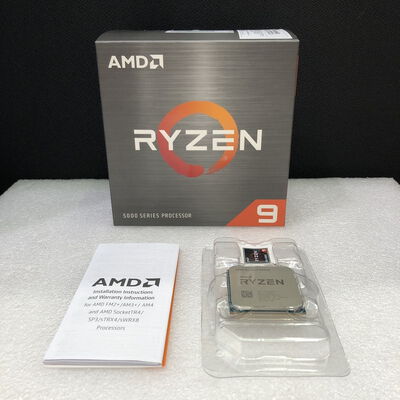 【甲府飯田店】中古  AMD Ryzen 9 5900X (AM4/3.7/70M/C12/T24/105W) 143914 
