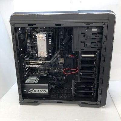 【徳島住吉店】中古  ＠Sycom　デスクトップPC(i5 9600K/24GB/SSD500GB+500GB+1TB/RTX3060Ti/W11H) 5230001294 